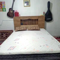 تخت خواب دو نفره نو|تخت و سرویس خواب|همدان, |دیوار