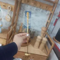 ملاقه همزن پارچ شربت دسته بلند استیل