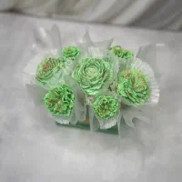 شکلات گل سبز