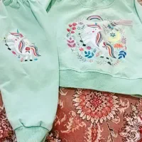 لباس بچگانه دخترانه ۳ تا ۱۱ ماه سایز ۳۵|کفش و لباس بچه|تهران, یافت آباد جنوبی|دیوار
