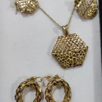 ۲۰گرمه طلا نیم ست نو