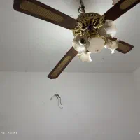 پنکه سقفی دوکاره|پنکه و تصفیه‌کنندهٔ هوا|بافق, |دیوار