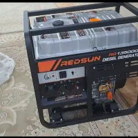 موتور برق دیزلی 10 کیلو وات تمام مس  REDSUN