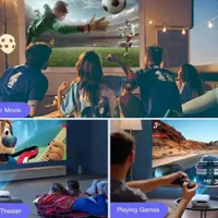 سلطان ویدیو پروژکتور4K ساپورت صفحه500 اینچی6D|تلویزیون و پروژکتور|تهران, جوانمردان (اندیشه)|دیوار