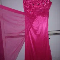 لباس مجلسی نو پارچه خارجی سایز ۳۸اندامی ماکسی بلند|لباس|اسلام‌شهر, شهرک توحید|دیوار