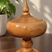 شکلات خوری چوبی پایه دار