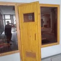 چوب سونا خشک تمیز مرتب سالم