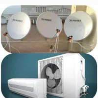 نصب آنتن گیرنده درشهرجم سرویس ونصب کولر،برقکاری|خدمات پیشه و مهارت|جم, |دیوار