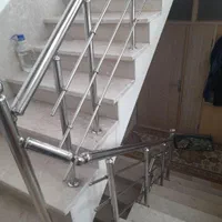 فروش ونصب نرده استیل در طرح های مختلف|مصالح و تجهیزات ساختمان|بناب, |دیوار