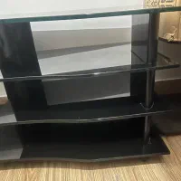 میز تلویزیون شیشه ای