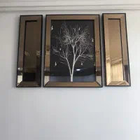 تابلو آینه ای سه تکه،آیینه وکنسول