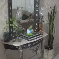 آینه و کنسول برنز