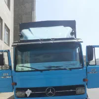 خاور بنز ۸۰۸ مسقف چادری مدل ۵۵