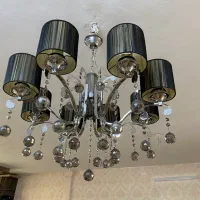 لوستر ۸شاخه مدرن|لوستر و چراغ آویز|تهران, نازی‌آباد|دیوار
