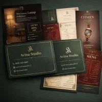 طراحی گرافیک (کارت ویزیت تراکت پوستر کاتالوگ منو)