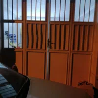 در آهنی قدیمی سنگین|مصالح و تجهیزات ساختمان|گرگان, |دیوار