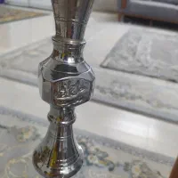 قلیان تمام برنجی حاج اوغلی|کلکسیون اشیاء عتیقه|شیروان (خراسان), |دیوار
