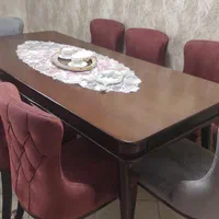 میز غذاخوری ۸نفره با صندلی