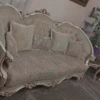 مبلمان استیل ۷ نفره|مبلمان خانگی و میز عسلی|تهران, تهرانسر شمالی|دیوار