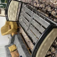 فروش ۲ عدد تخت‌خواب تک نفره|تخت و سرویس خواب|ساری, |دیوار