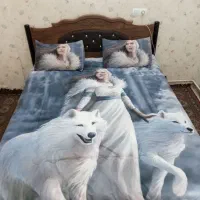 تخت خواب دو نفره شاسی فلزی