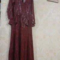 دو پیراهن مجلسی زنانه، ساتن و پولکی|لباس|مشهد, کوشش|دیوار