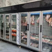 قصابی قفسه یخچال پرده هوا اخت فروشگاهی