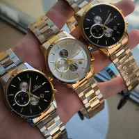 ساعت مچی مردانه ضدآب 100% رنگ ثابت 3موتورفعال