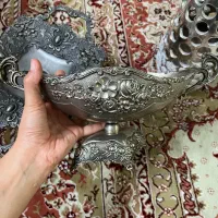 انواع دکوری سیلور ،شکلات خوری ،گلدان ،شیرینی خوری|صنایع دستی و سایر لوازم تزئینی|کرج, شاهین‌ویلا|دیوار