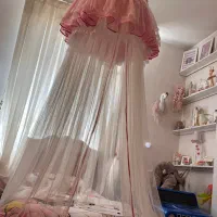 تور اویز بالای تخت دخترانه