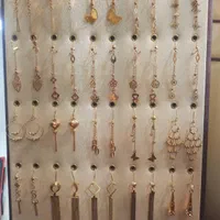 گوشواره طلا شانل تافته سبک وزن|بدلیجات|مشهد, طلاب|دیوار