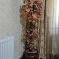 درختچه پاییزی مصنوعی همراه با گلدان