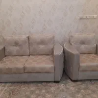 مبل ۷ نفره تمیز|مبلمان خانگی و میز عسلی|هریس, |دیوار