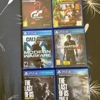 بازی ps4/ps5 last of us- crash- uncharted- call of