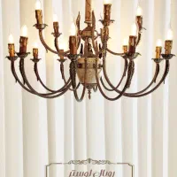 لوستر کلاسیک برنج