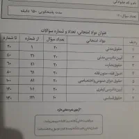 نمونه سوال،درسنامه صفر تا۱۰۰همه منابع ازمون وکالت