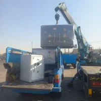 خدمات جرثقیل نیسان ۲ تن و خاور در میدان بسیج