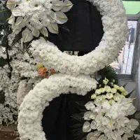 تاج گل ترحیم و ختم افتتاحیه حمل و تحویل رایگان|گل و گیاه طبیعی|کرج, آق تپه|دیوار