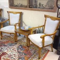 مبلمان تمام چوب راش معرق کاری شده