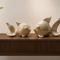 مجسمه ماهی سایز بزرگ و کوچک