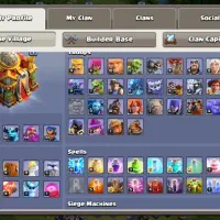 اکانت کلش لول 223