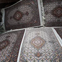 فرش ماهی پادری برجسته گل ماهی خوی فوق اعلا