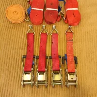 ۴ عدد تسمه جغجغه ای طناب دار ۵ تنی