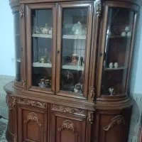 بوفه ودکور آنتیک چوب گردو