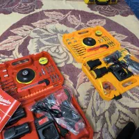 سه عدد دریل شارژی اک اک|ابزارآلات|بروجرد, |دیوار