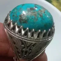 انگشتر فیروزه رکاب شاکری