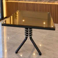 میز با شیشه رو
