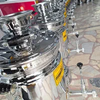 سماور گازی برنجی نقره ای سنتی|سماور، چای‌ساز، قهوه‌ساز|ساری, |دیوار