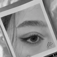 طراحی نقاشی تک چشم کادو عاشقانه و زیبا|تابلو، نقاشی، عکس|همدان, |دیوار