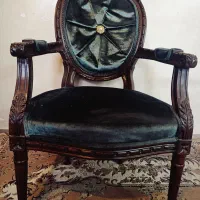 ست ۴ نفره ناهارخوری فرانسوی (چوب گردو/راش سنگین )|میز و صندلی غذاخوری|تهران, شهرک دانشگاه|دیوار